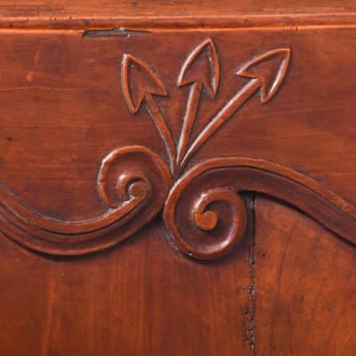 Unusual French, Tall Inlaid Fruitwood Dresser with Lovely Colour and Patina Dressers Antique Dressers 12