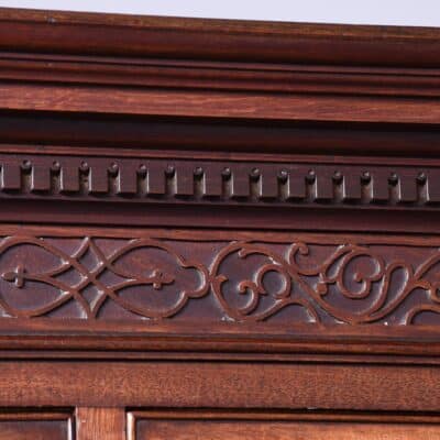 Chippendale Period Secretaire Chest on Chest antique chest Antique Chest Of Drawers 5