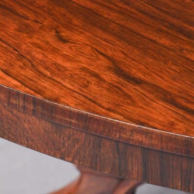 George IV Rosewood Breakfast Table Antique tables UK Antique Tables 8