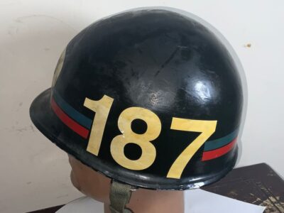 Vietnam USA Military Police Officers Helmet Military & War Antiques 5