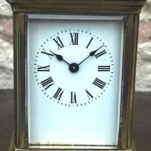 Spendid Antique French Carriage Clock – circa 1900 carriage clock Antique Clocks 3