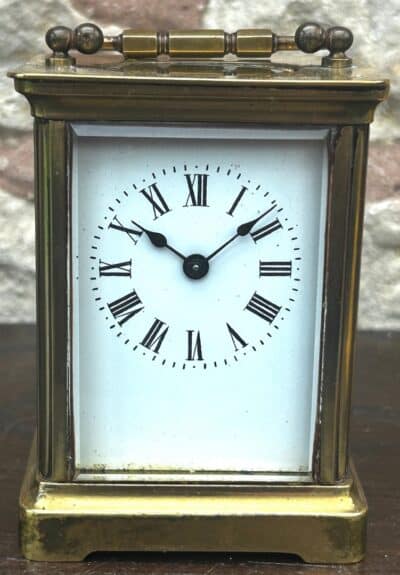 Spendid Antique French Carriage Clock – circa 1900 carriage clock Antique Clocks 3