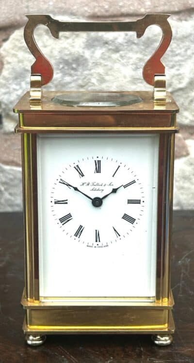 Lovely Antique H R Tribbock & Son Carriage Clock carriage clock Antique Clocks 3