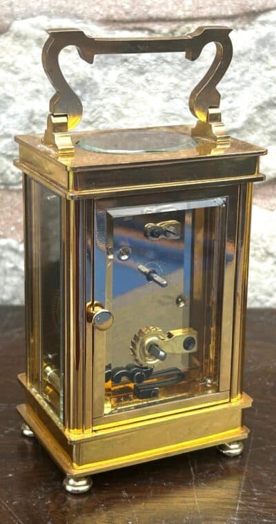 Lovely Antique H R Tribbock & Son Carriage Clock - Image 6