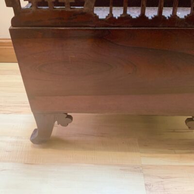 Canterbury in rosewood Chippendale influence, maker Gillows Antique Furniture 14