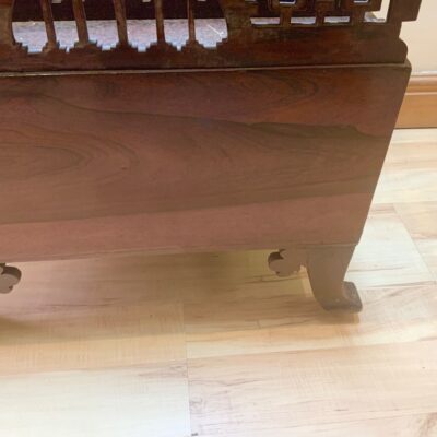 Canterbury in rosewood Chippendale influence, maker Gillows Antique Furniture 15