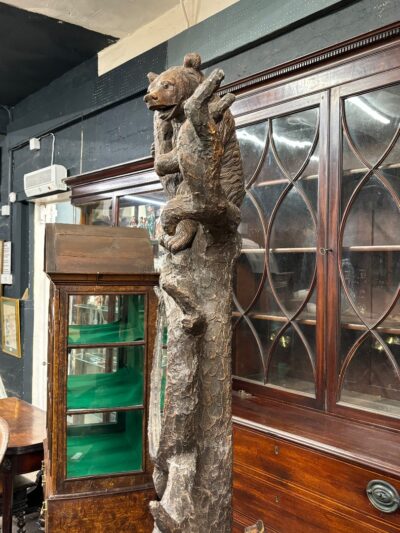 Bear Coat Stand wh mirror Antique Furniture 4