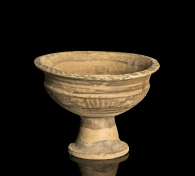 Indus Valley Pottery Chalice with Decoration Antiquities 3