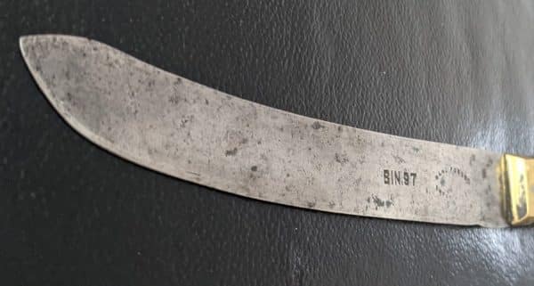 Indian trade knife very rare hand forged in Sheffield - Image 4