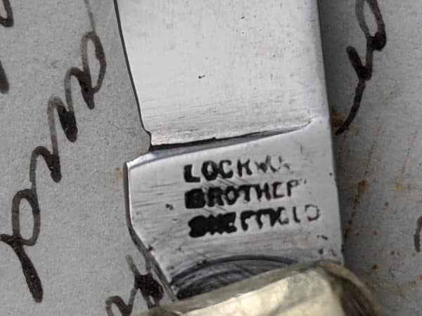 Lockwood brothers Sheffield pocket knife - Image 5