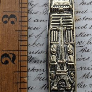 Very rare pocket knife celebrating the opening of the Eiffel tower 1889 Antique Knives