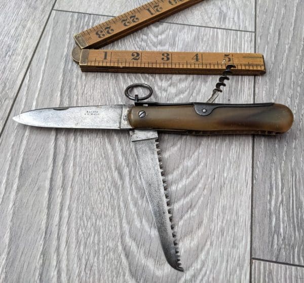 Pruning knife sportsman knife very rare pruning knife Antique Knives 3