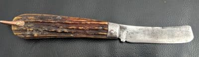 Pocketknife Sailors rope knife Tomas turner Sheffield sailors rope knife Antique Knives 5