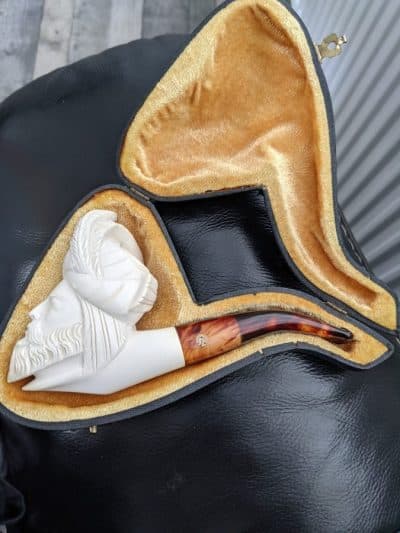 Altinay meerschaum pipe made by master craftsman meerschaum pipes Antique Collectibles 3