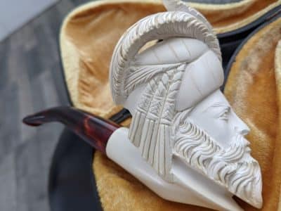 Altinay meerschaum pipe made by master craftsman meerschaum pipes Antique Collectibles 11