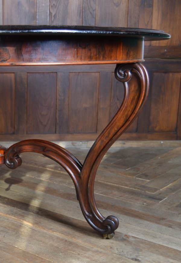 Victorian Rosewood Centre Table SAI2865 - Image 9