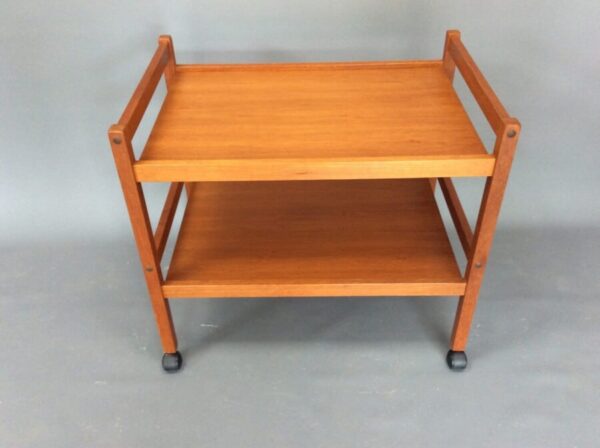 Mid Century Teak Danish Drinks Trolley danish Antique Furniture 6