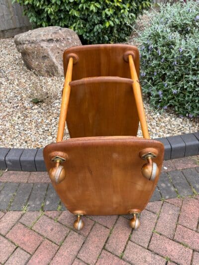 Mid Century Ercol Serving Trolley drinks trolley Vintage 8