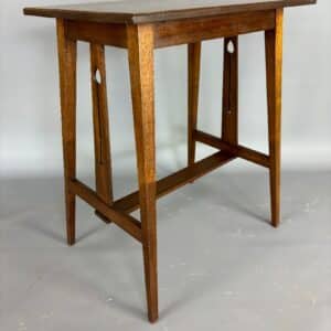 Liberty Arts & Crafts Walnut Occasional Table Arts & Crafts Antique Furniture