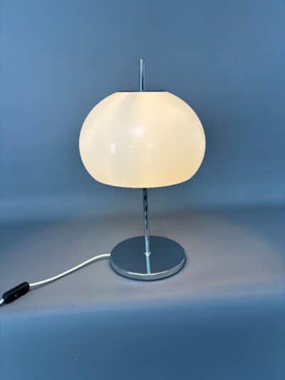 Mid Century Chrome Table Lamp