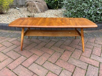 Mid Century Ercol Coffee Table coffee table Antique Furniture 3