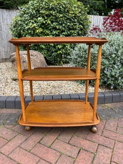 Mid Century Ercol Serving Trolley drinks trolley Vintage 3