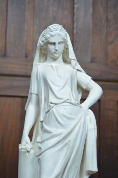 Victorian Royal Worcester Parian Ware Figure SAI3383 Royal Worcester Antique Ceramics 7