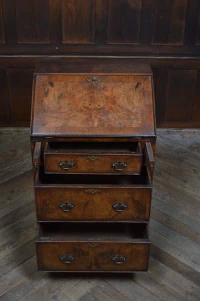 Edwardian Walnut Writing Bureau SAI3164 - Image 7