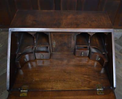 Edwardian Walnut Writing Bureau SAI3164 - Image 19