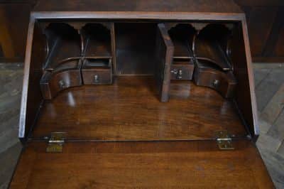 Edwardian Walnut Writing Bureau SAI3164 - Image 18