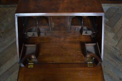 Edwardian Walnut Writing Bureau SAI3164 - Image 17