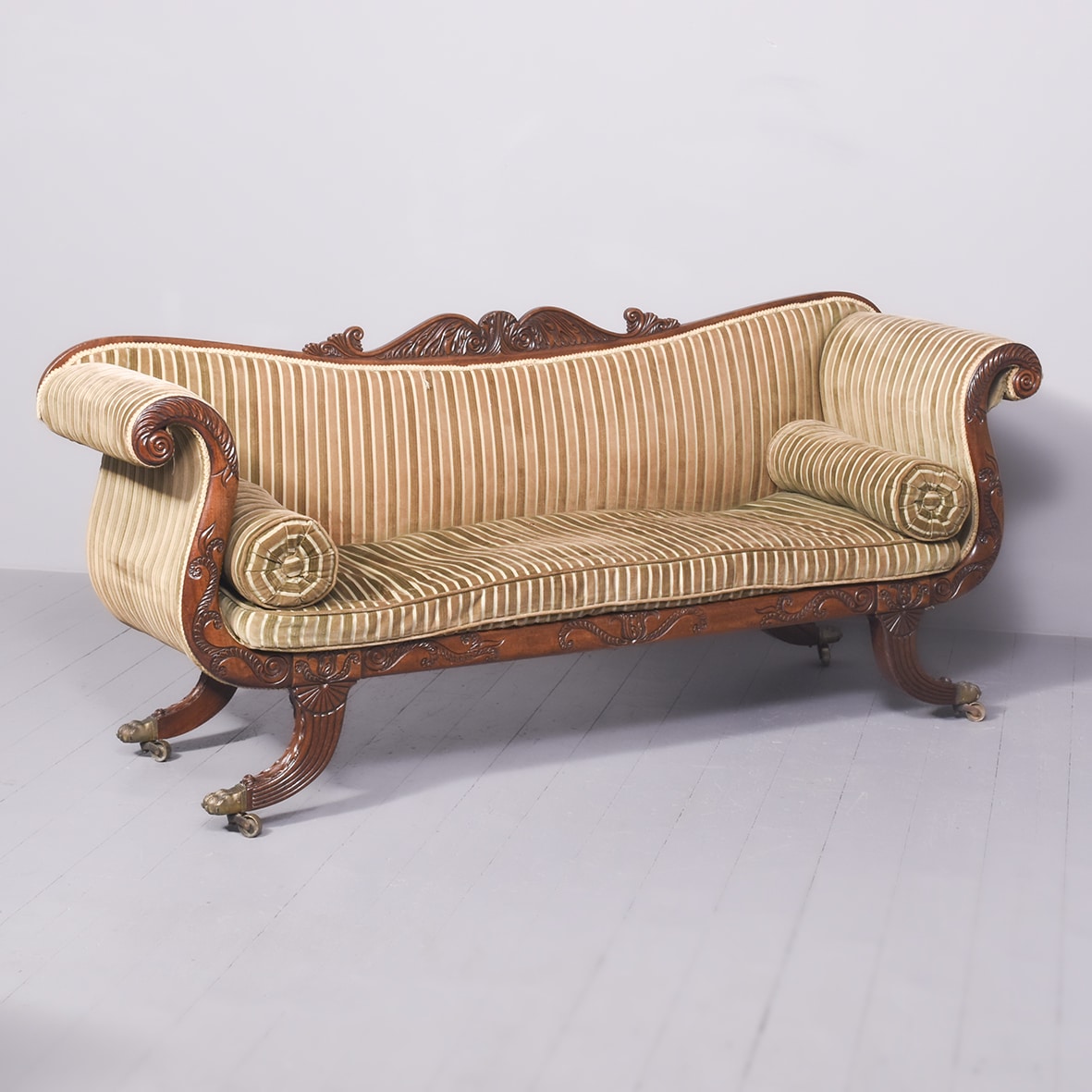A Top Quality Scottish Regency Mahogany Sofa sofa Antique Sofas