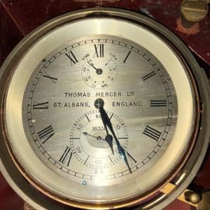 SHIPS CHRONOMETER by THOMAS MERCER LTD ST ALBANS Antique Clocks 3