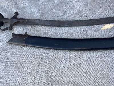 Tulwar Sword & Scabbard Antique Swords 22