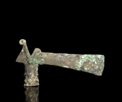 Luristan Iron-age bronze decorated socketed axe Antiquities 4