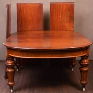 Quality Victorian Mahogany Extending Dining Table SAI1738 Antique Furniture