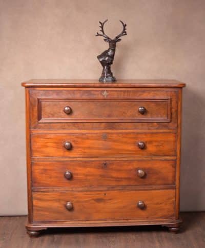 Victorian Mahogany Secretaire Chest Of Drawers SAI1620 Antique Draws 3