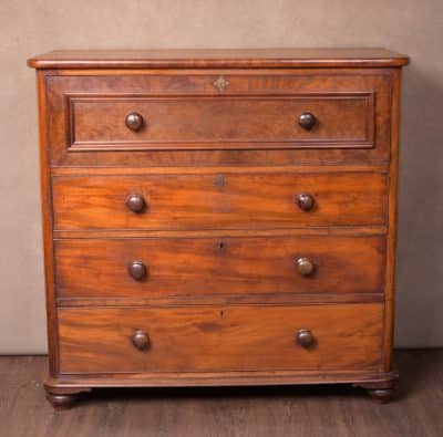 Victorian Mahogany Secretaire Chest Of Drawers SAI1620 Antique Draws 15