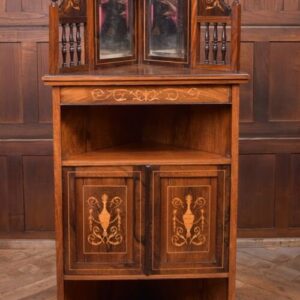 Edwardian  Rosewood Corner Cabinet SAI2195 corner cabinet Antique Cabinets