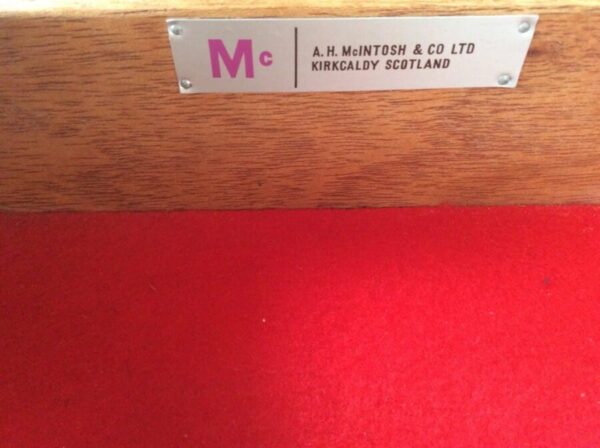 Mid Century McIntosh Rosewood 'Envelope' Sideboard - Image 11