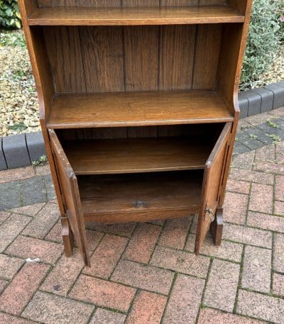 Arts & Crafts Bookcase Cupboard - Image 8