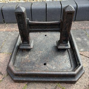 Victorian Cast Iron Boot Scraper cast iron Antique Collectibles