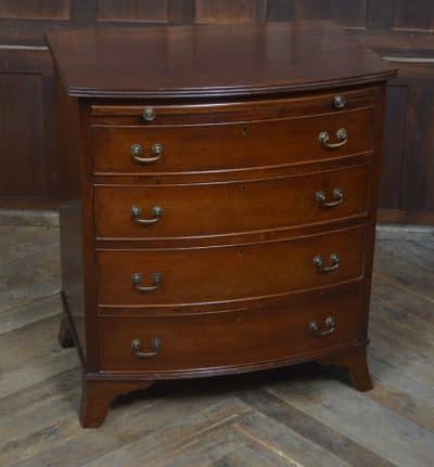 Edwardian Mahogany Bowfront Chest Of Drawers SAI3218 Antique Draws 3