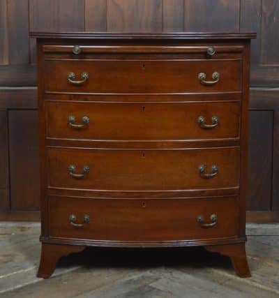 Edwardian Mahogany Bowfront Chest Of Drawers SAI3218 Antique Draws 4