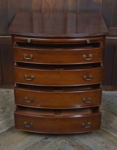 Edwardian Mahogany Bowfront Chest Of Drawers SAI3218 Antique Draws 5