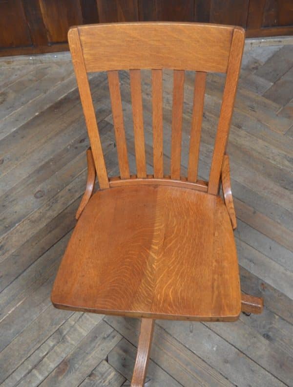 Murphy Oak Desk Chair SI3001 - Image 2