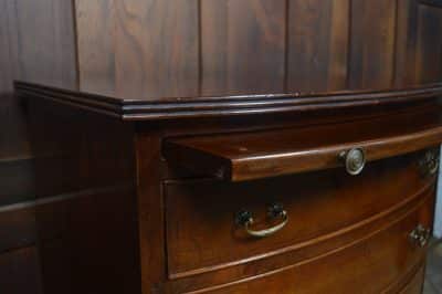 Edwardian Mahogany Bowfront Chest Of Drawers SAI3218 Antique Draws 8