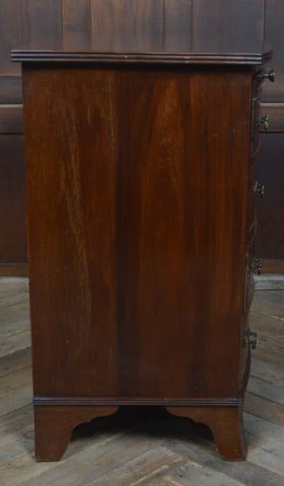 Edwardian Mahogany Bowfront Chest Of Drawers SAI3218 Antique Draws 10