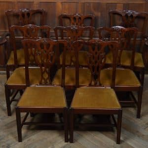 Set Of 8 Mahogany Dining Chairs SAI3462 Set of 8 Dining Chairs Antique Chairs 3