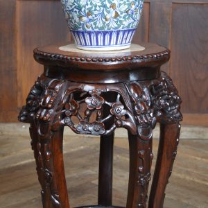 Chinese Marble Top Plant /vase Stand SAI3438 oriental Antique Furniture